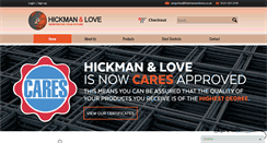 Desktop Screenshot of hickmanandlove.co.uk
